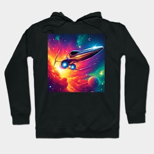 Human spaceflight extraordinary journey beyond Earth Hoodie